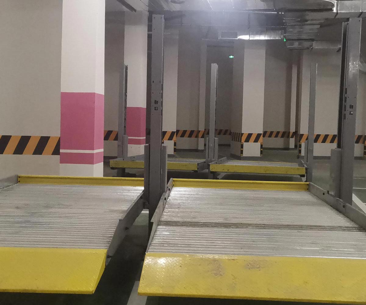 簡易升降式機械停車場過驗收